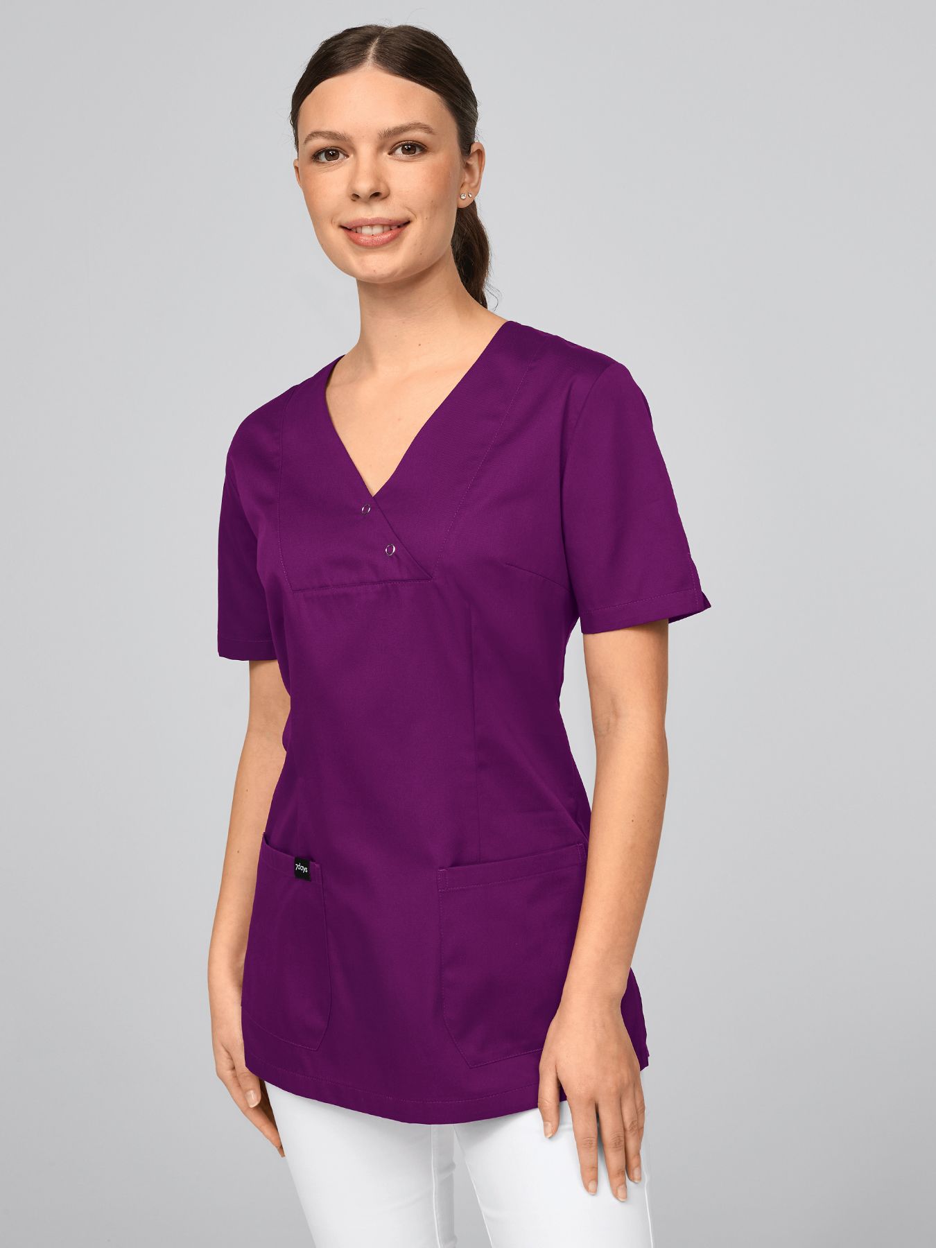 Damestuniek met drukknopen LAMIA