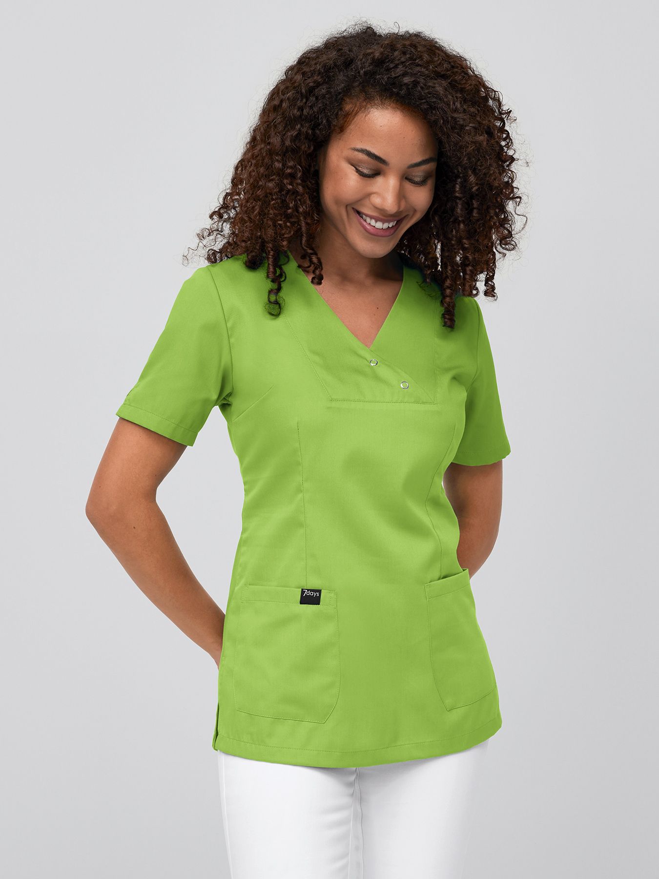 Damestuniek met drukknopen LAMIA