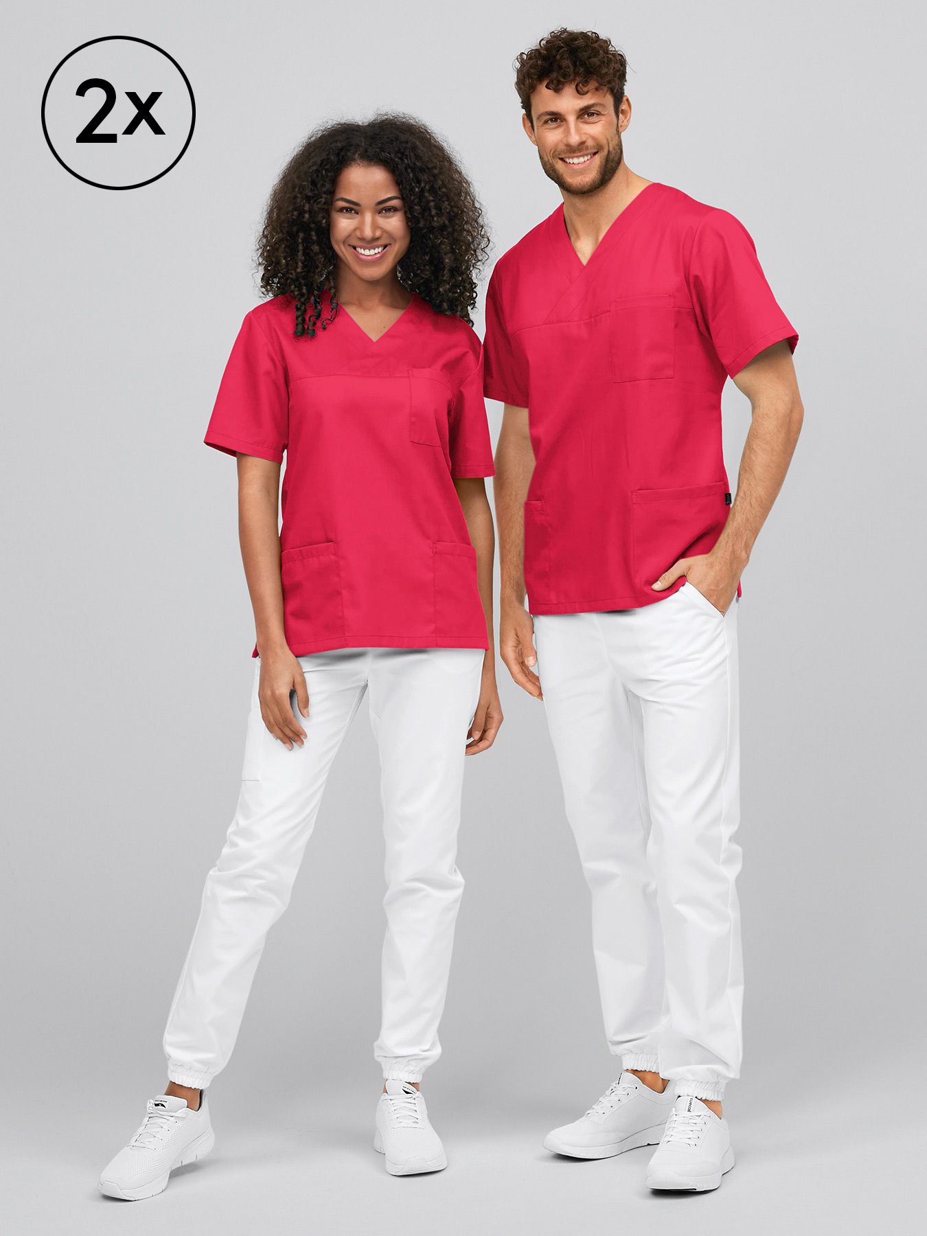 Unisex operatietuniek PISA – dubbelpak