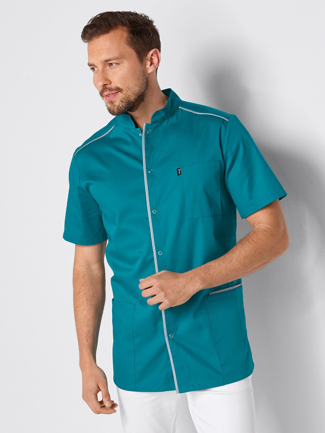 Herentuniek met drukknoopsluiting ANTRIM