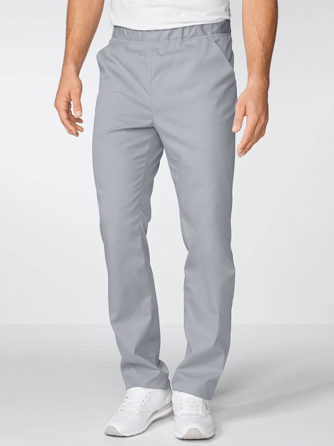Herenbroek met elastische tailleboord CORBY