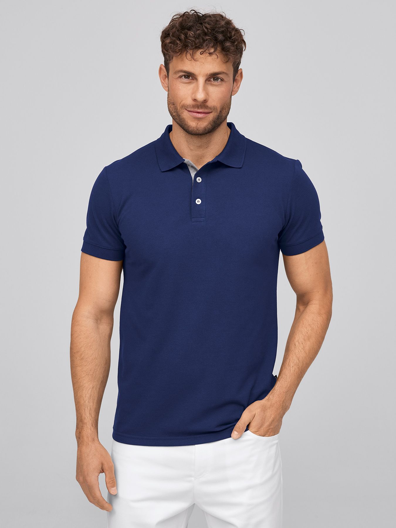 Unisex polo NYON – piqué