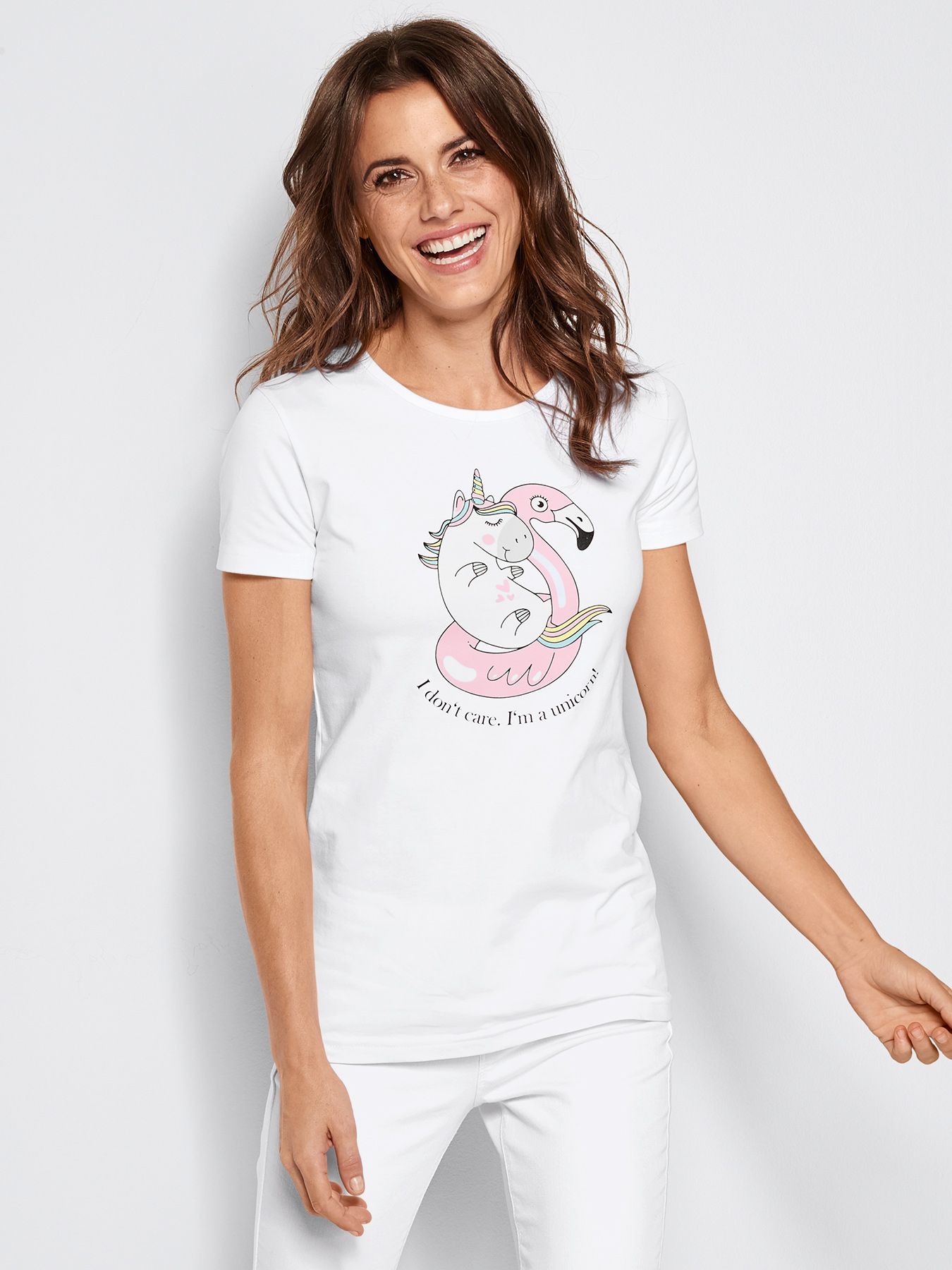 T-shirt met bedrukking