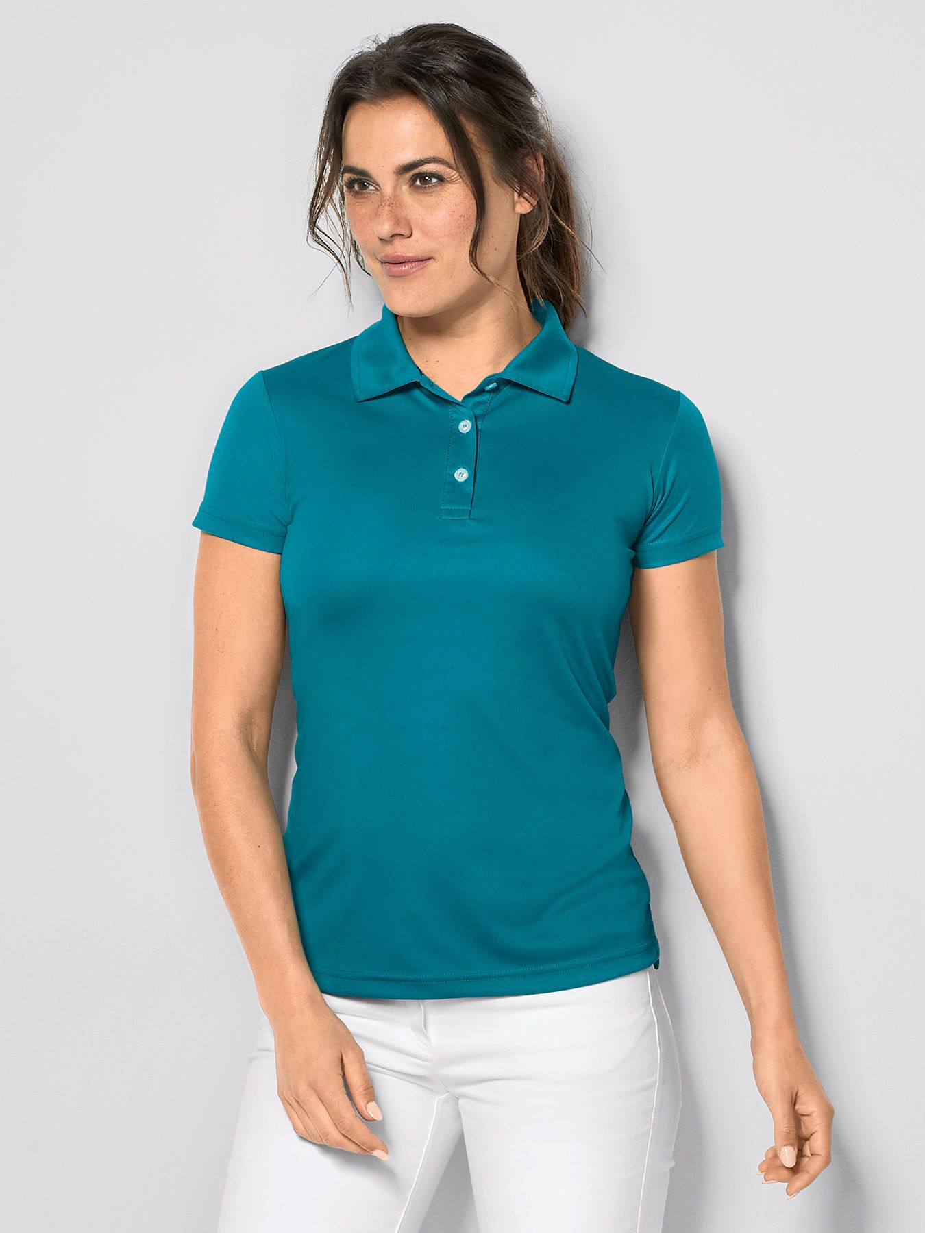 Damespolo – microfiber, 60°-was