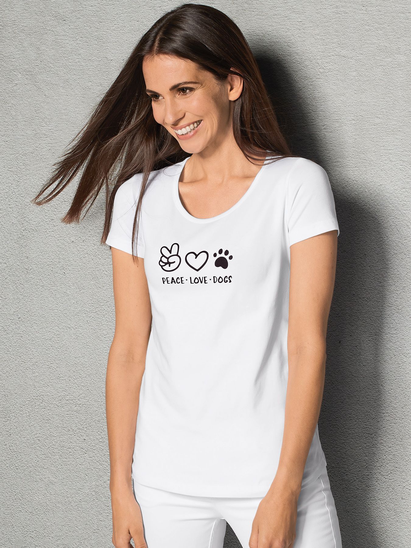 Dames T-shirt met print