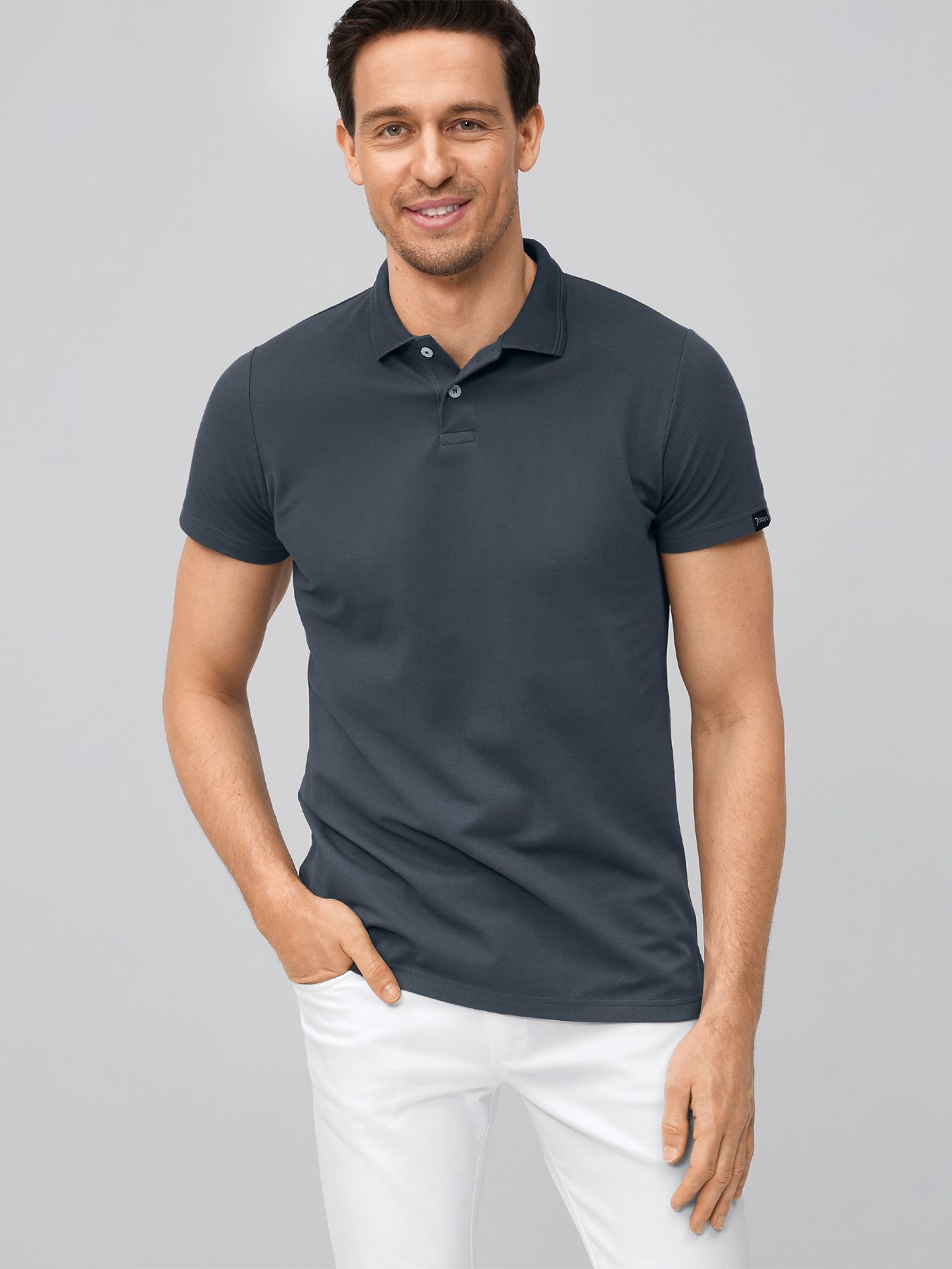 Herenpolo METZ – piqué, 90°-was