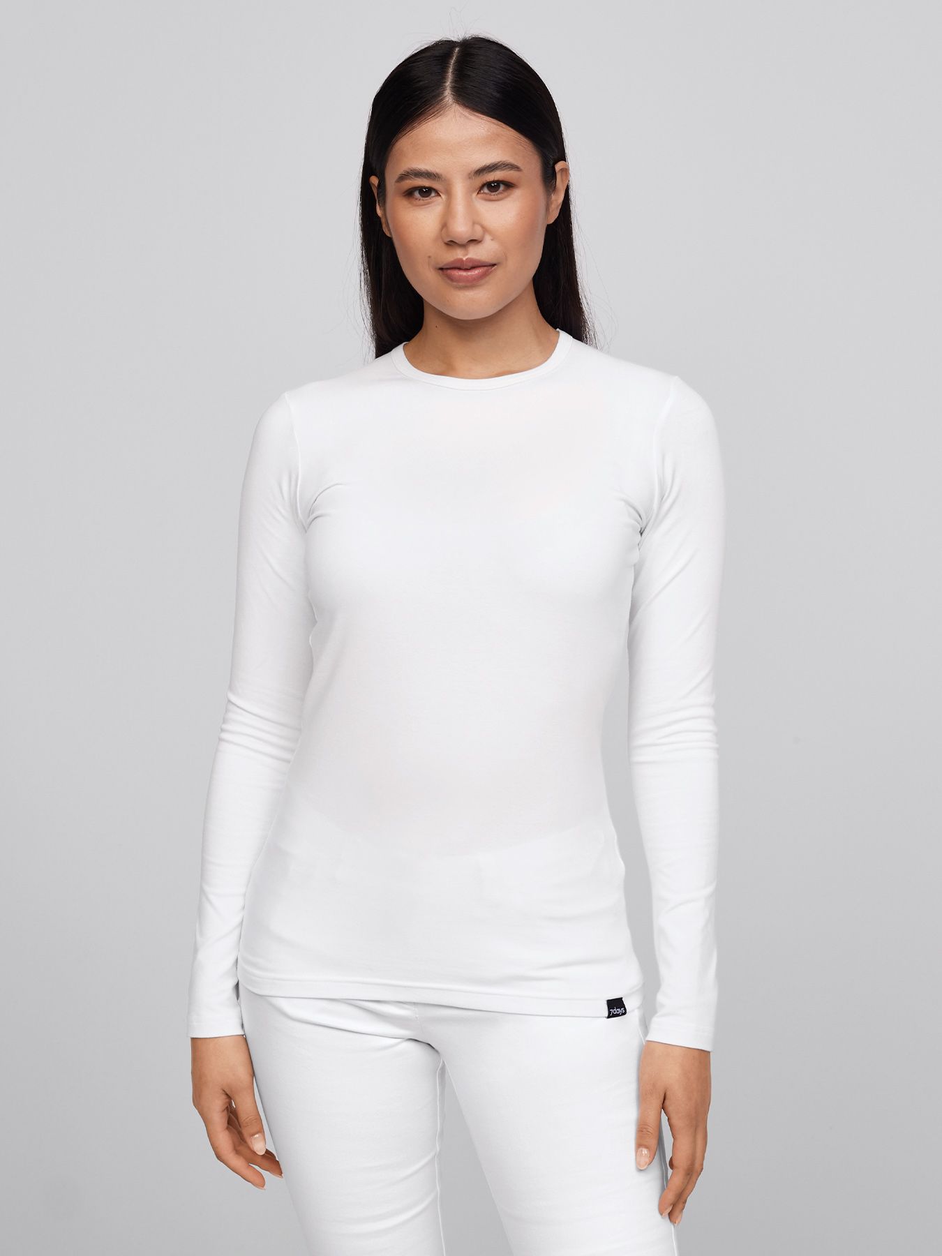 Damesshirt met lange mouwen MULDA, 60°-was