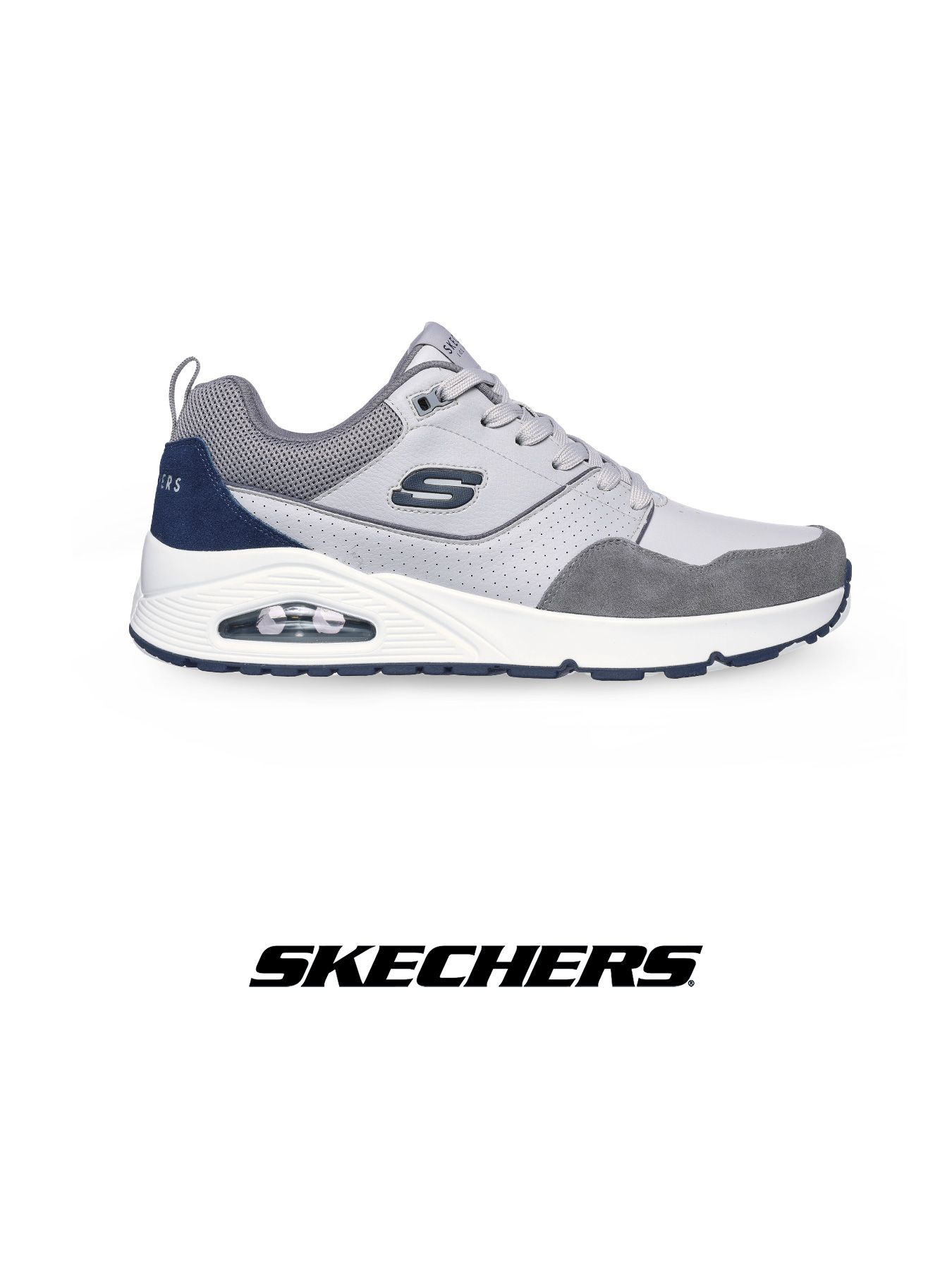 Sneaker Skechers – UNO-Retro One, stone