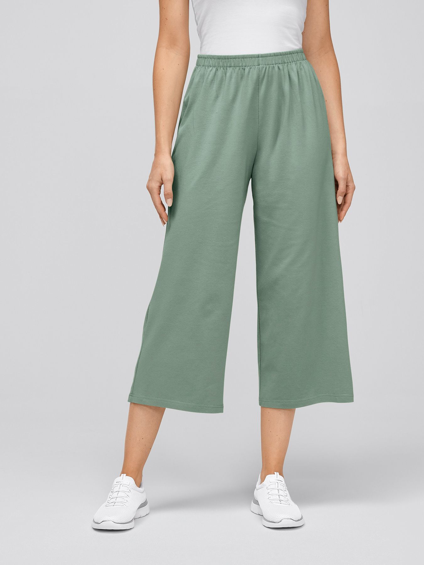 Culotte damesbroek met hoge taille WERNE – jersey