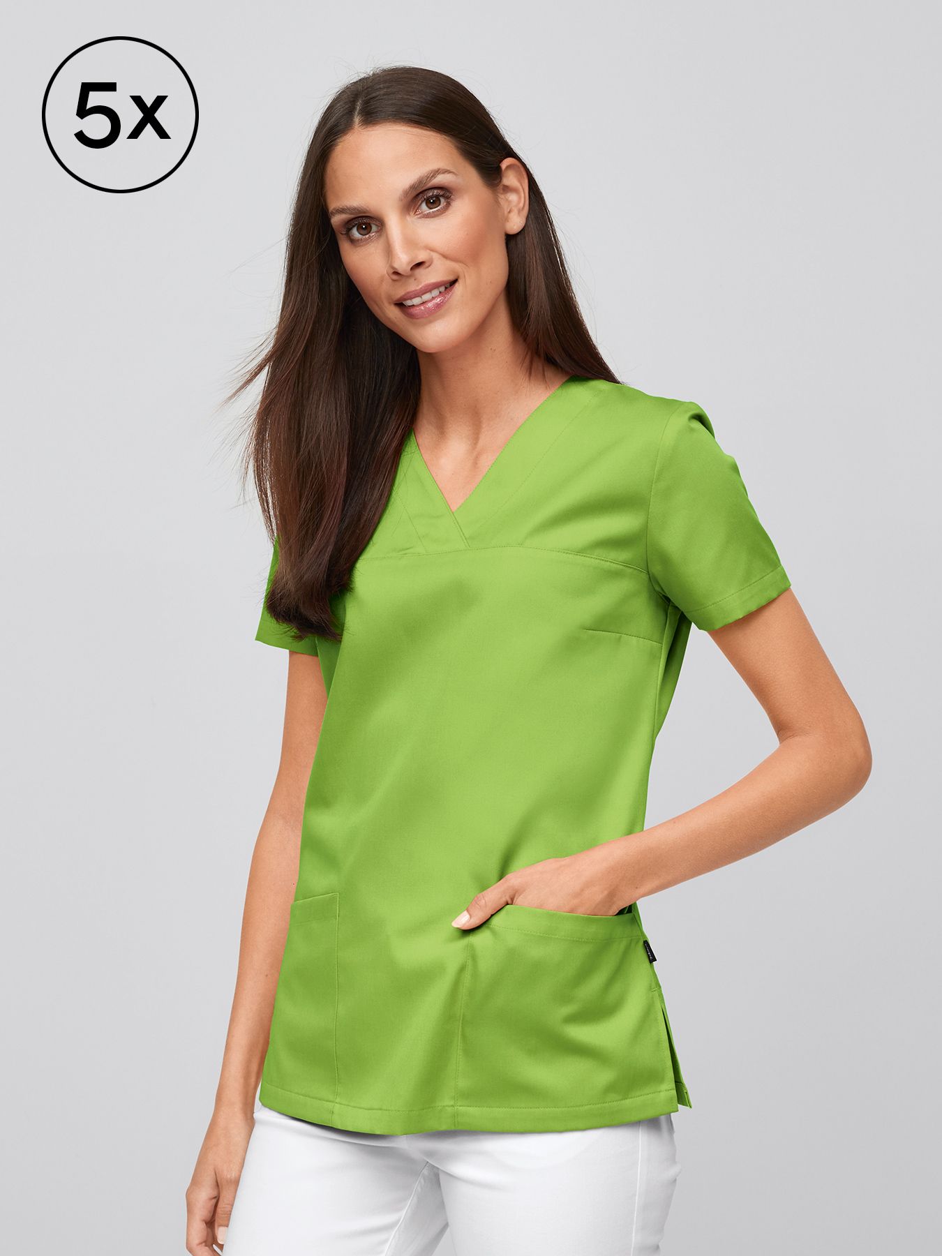 Slip-on damestuniek BORNA – 5-pack