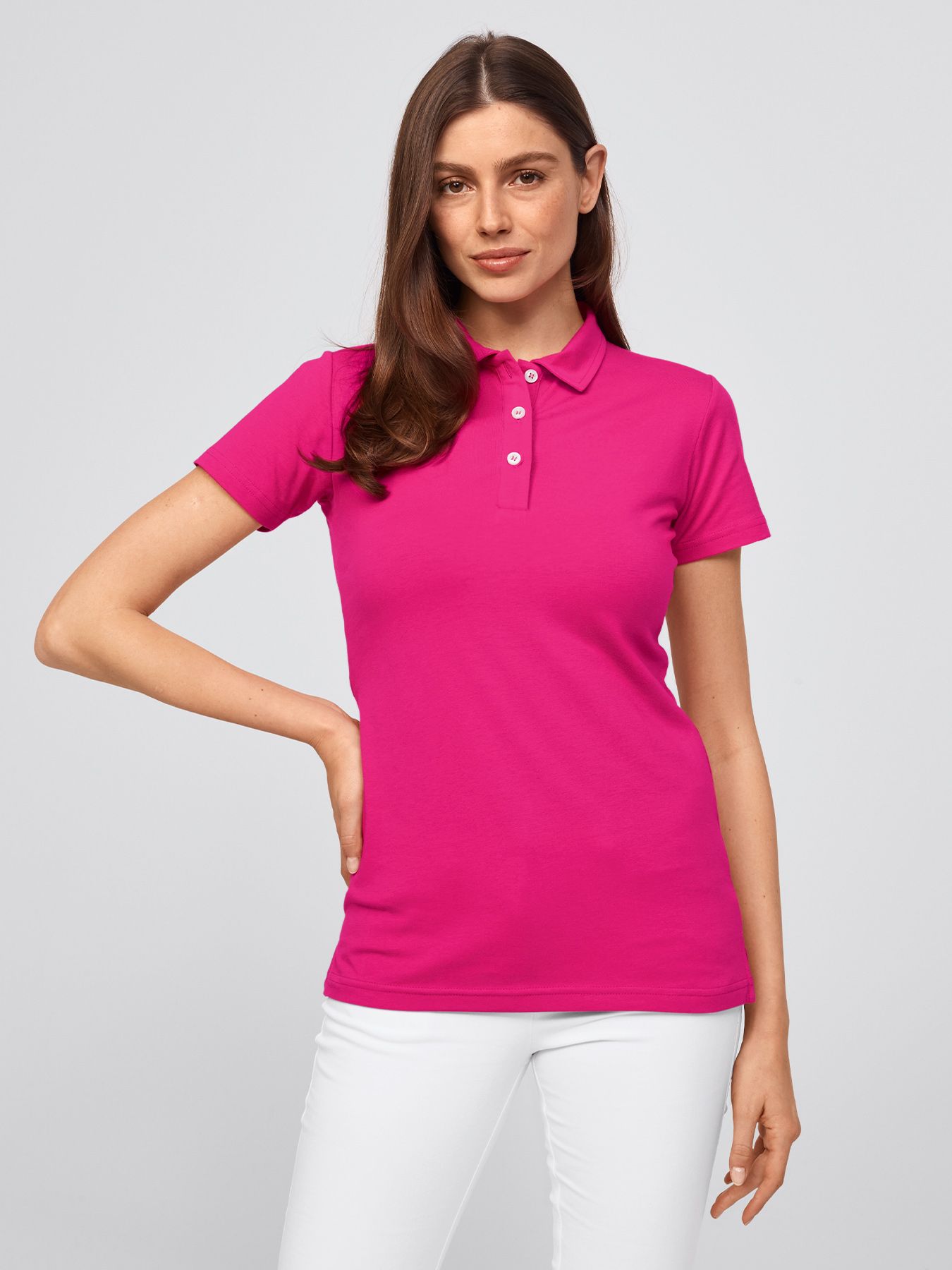 Dames poloshirt MATERA – single jersey 