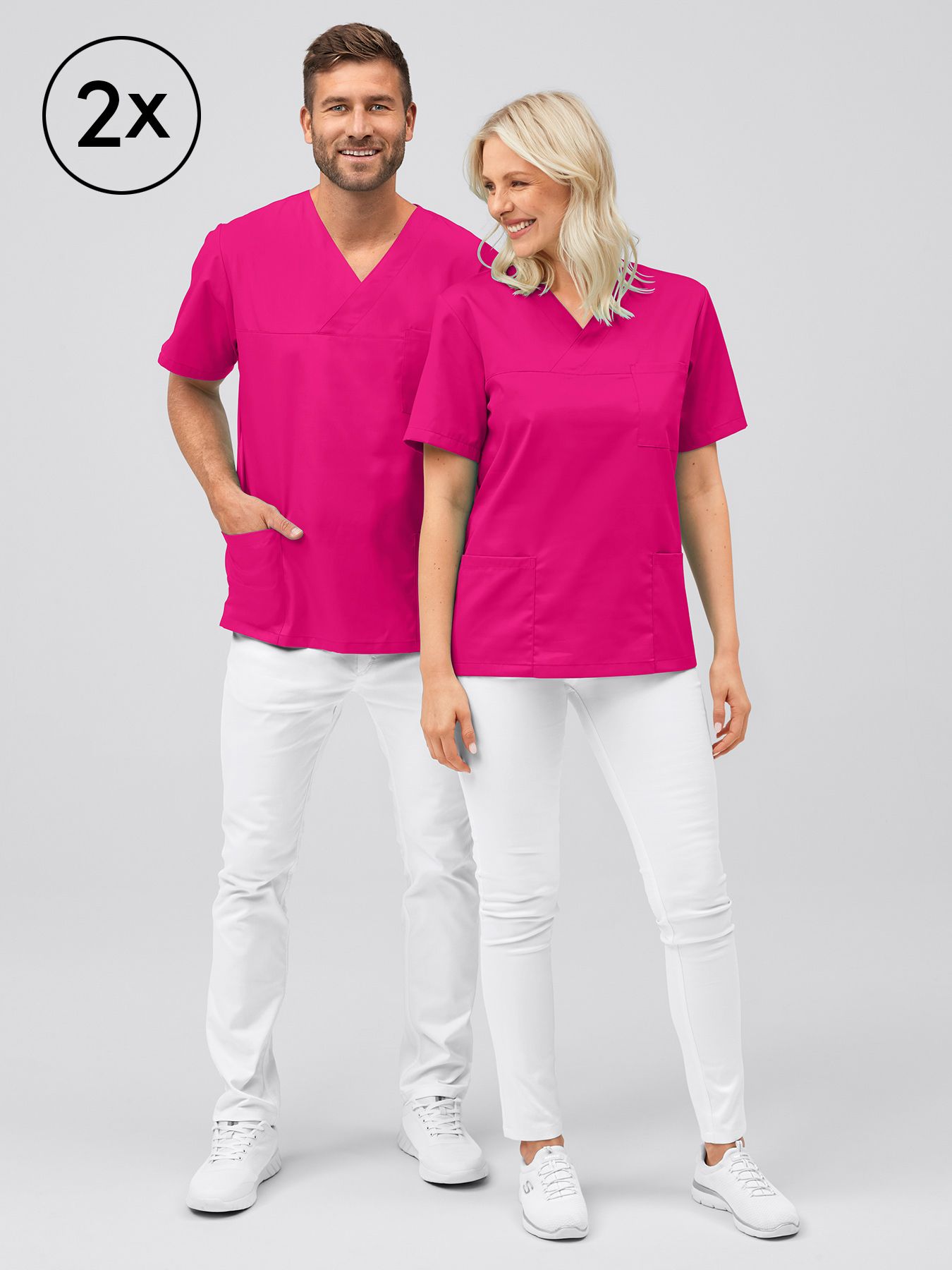 Unisex operatietuniek PISA – dubbelpak