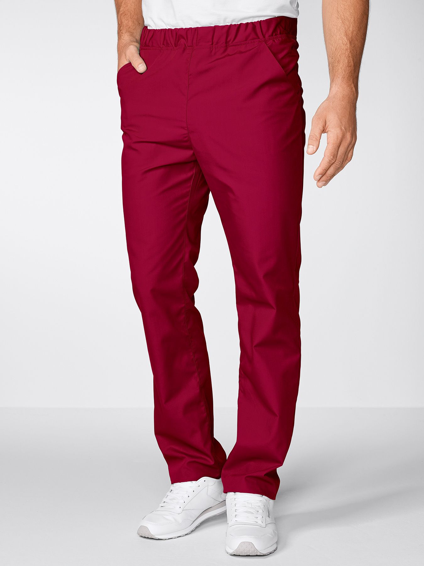 Herenbroek met elastische tailleboord CORBY