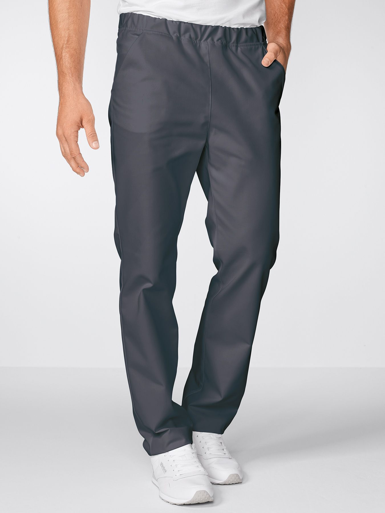 Herenbroek met elastische tailleboord CORBY