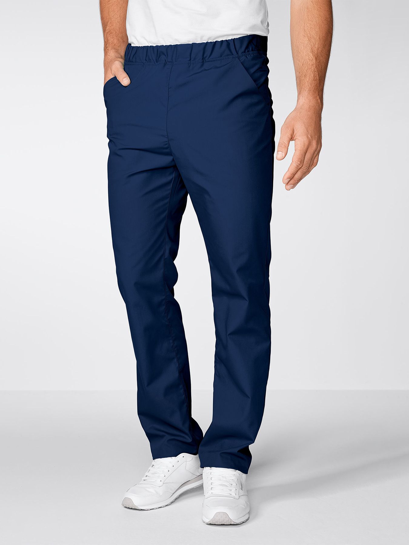 Herenbroek met elastische tailleboord CORBY