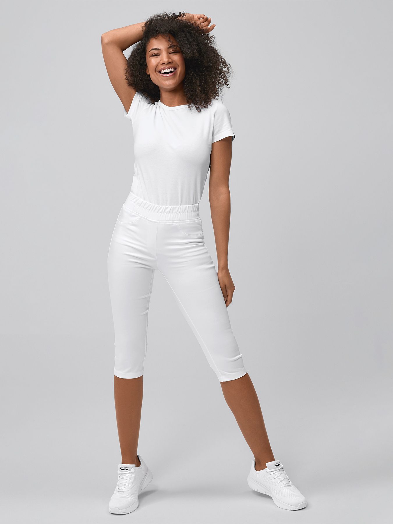 Damesbroek ¾-lengte ANDORRA – soft-stretch