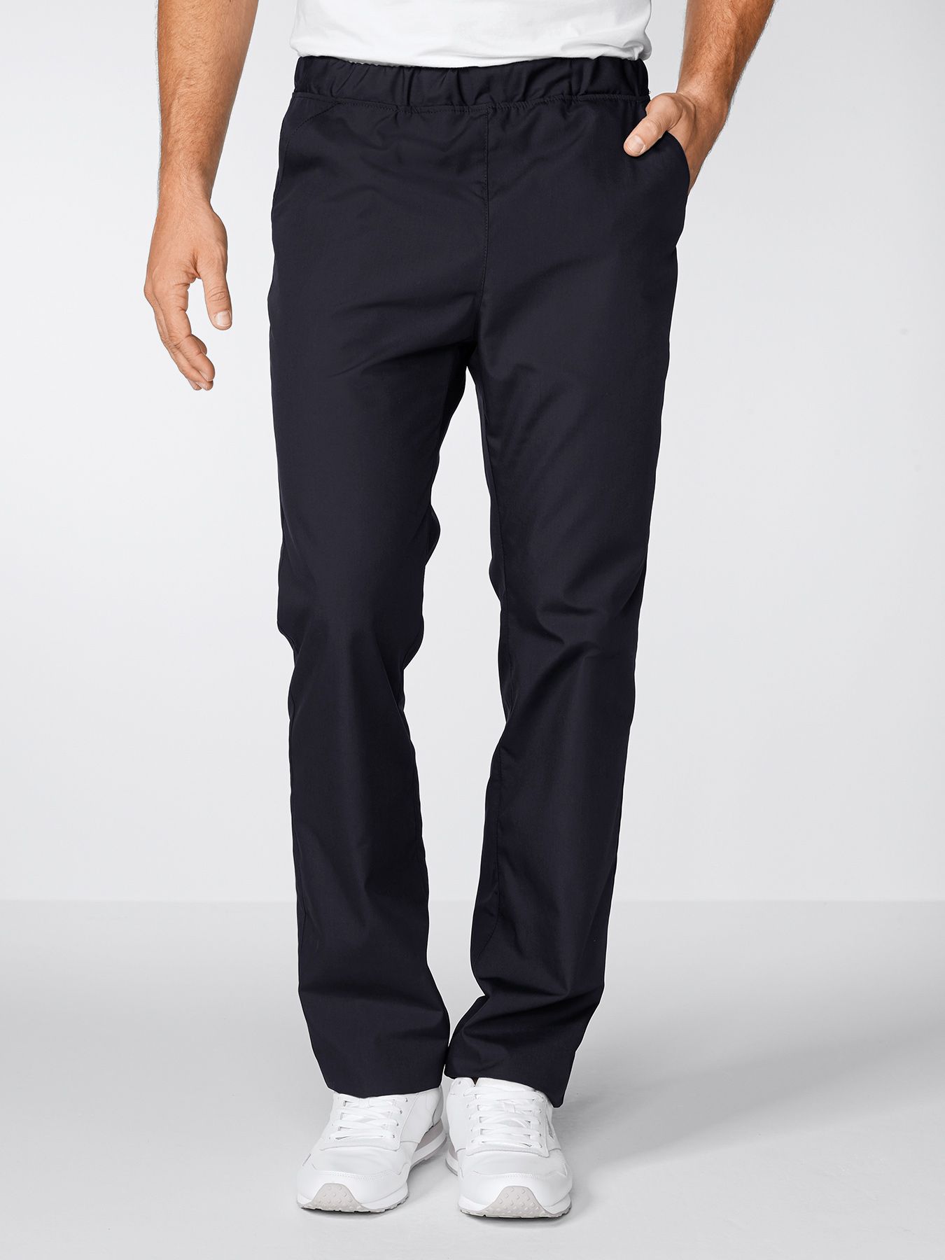 Herenbroek met elastische tailleboord CORBY