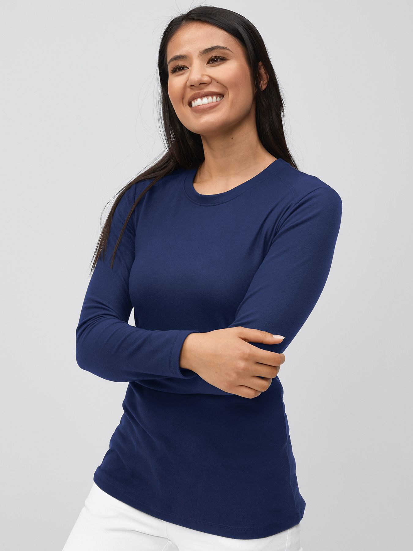 Damesshirt ABDERA – microfleece