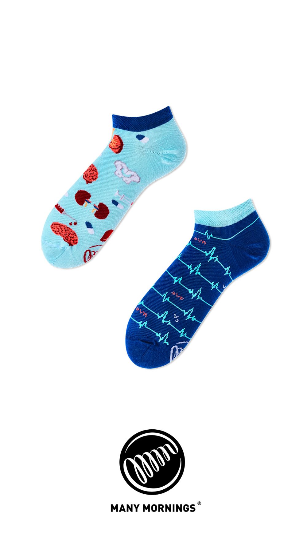 Sneakersokken met print