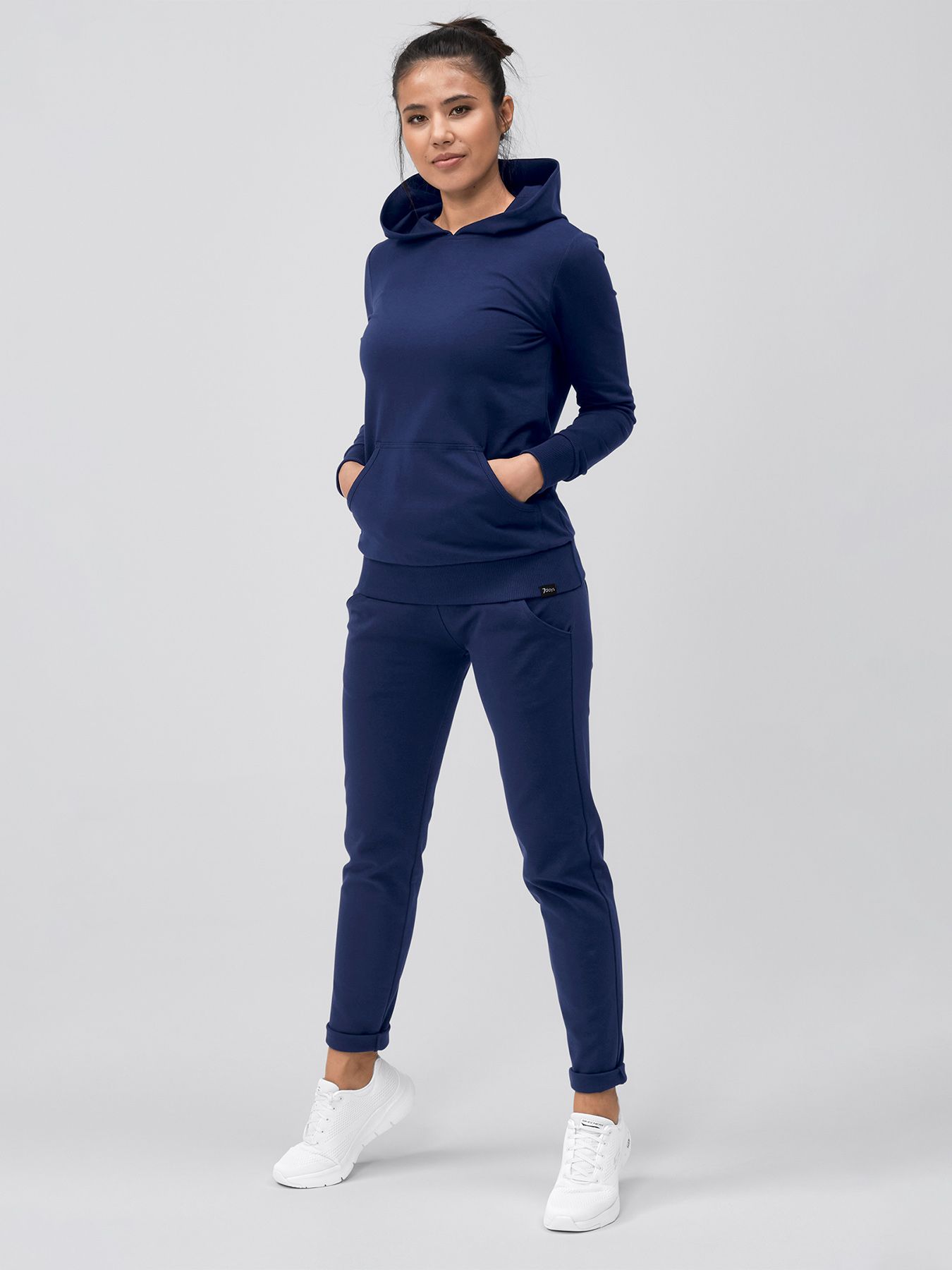 Comfortabele damesbroek PETRA – ondoorzichtige interlock jersey