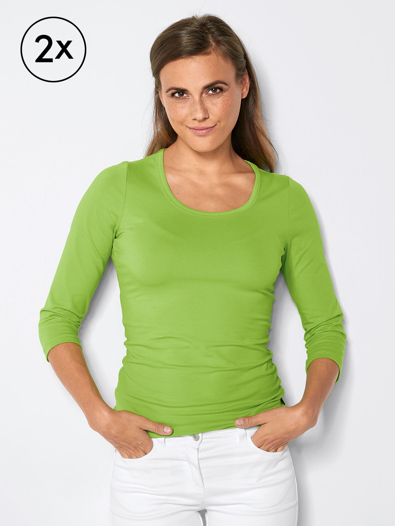 Shirt met 3/4-mouw EBRO Ltd. Dubbelpak