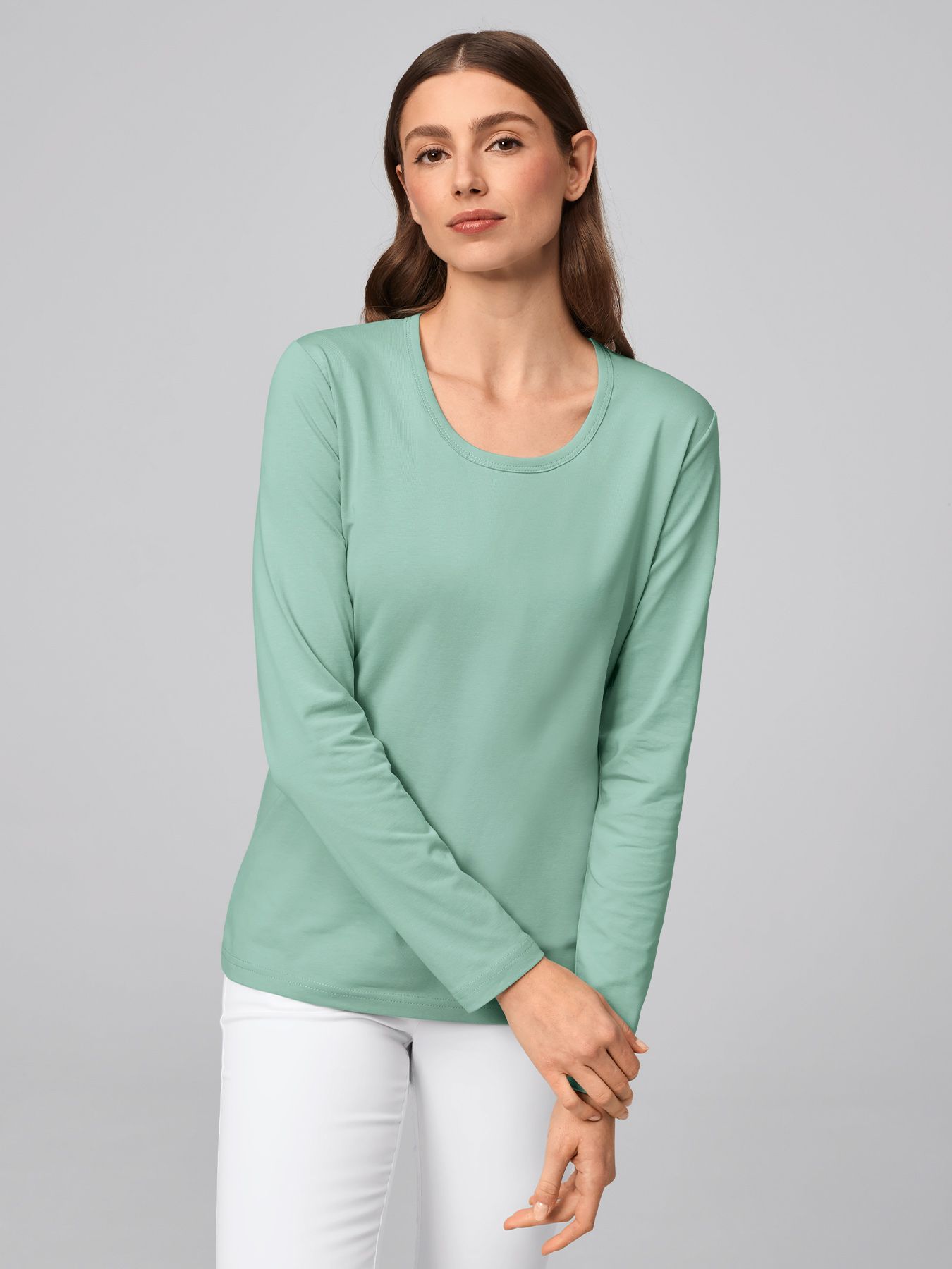 Damesshirt met lange mouwen ZAMORA, 60°-was