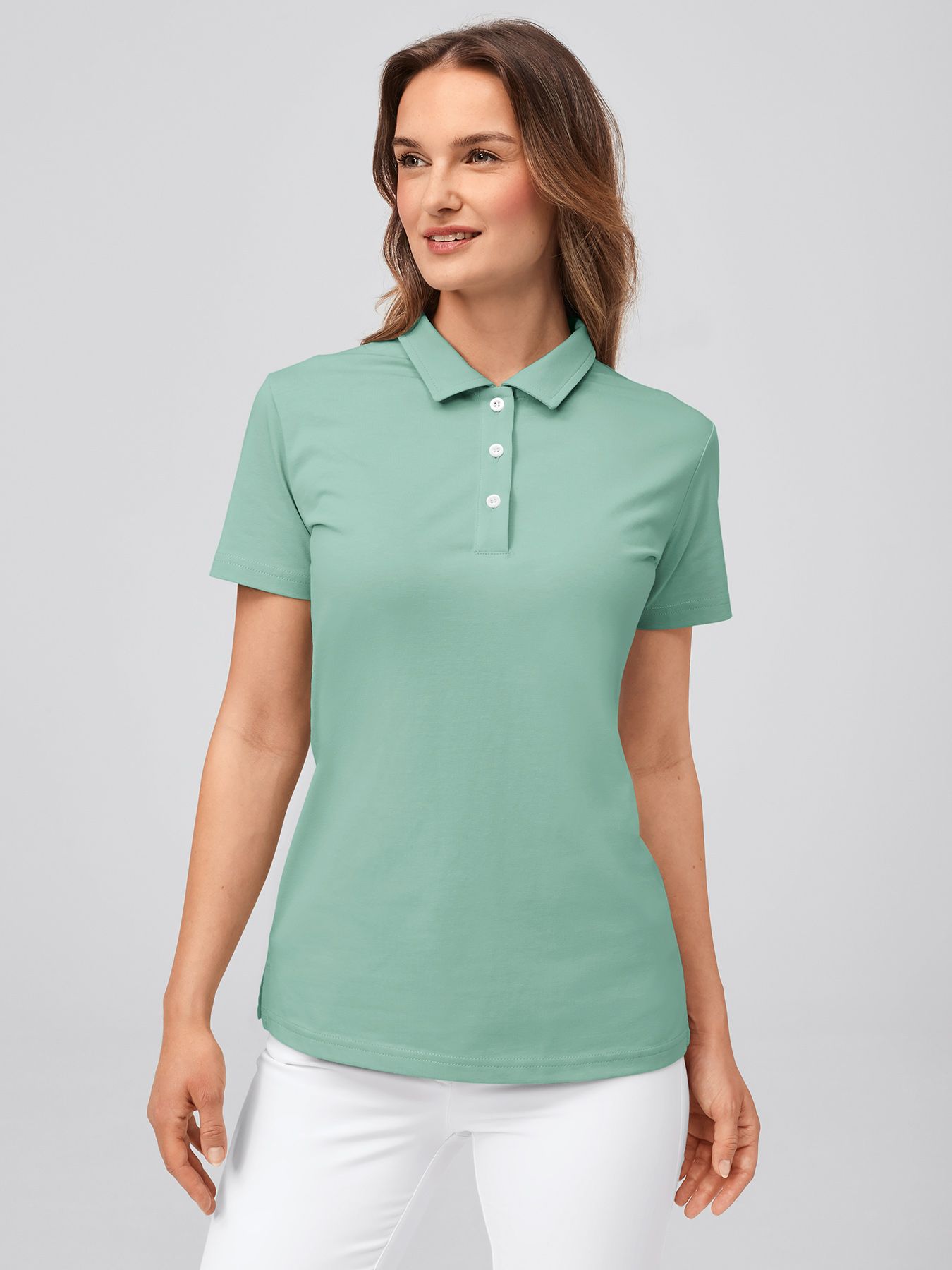 Dames poloshirt MATERA – single jersey 