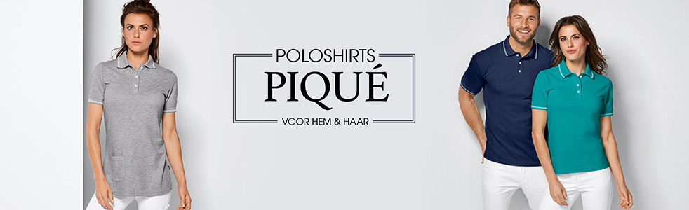 Poloshirts in Piqué Poloshirts in Piqué