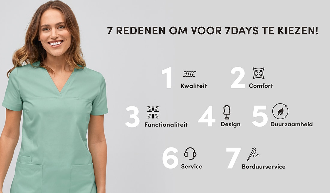 7 redenen om voor 7days te kiezen